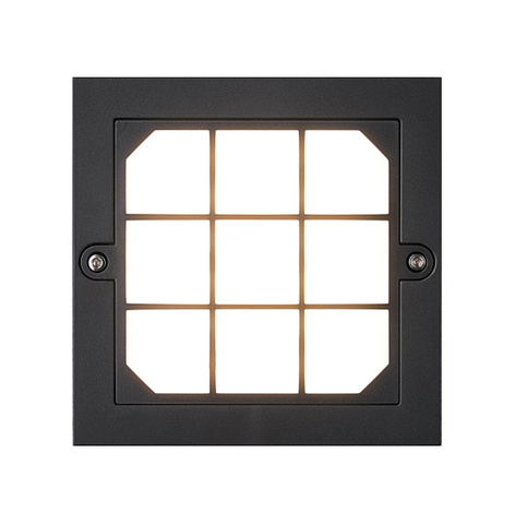 Настенный светильник Escada 30001W/01 LED*6W IP65 Black