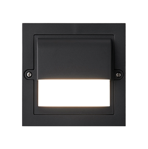 Настенный светильник Escada 30001W/02 LED*6W IP65 Black