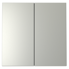 VLS000305 Клавиши для выключателя/переключателя двухклавишного, S70 (сталь). (ТМ Maytoni)