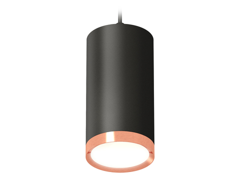 Комплект подвесного светильника GX53 XP8162014 SBK/PPG черный песок/золото розовое полированное GX53 (A2333, C8162, N8126)