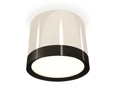 Комплект накладного светильника XS8120001 PSL/PBK серебро полированное/черный полированный GX53 (C8120, N8113)