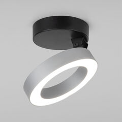 Накладной светодиодный светильник Spila серебро 12W 4200К 25105/LED