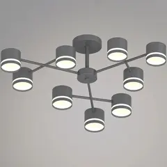 96730-0.3-09 GX53 GREY светильник потолочный Reluce, GX53х9