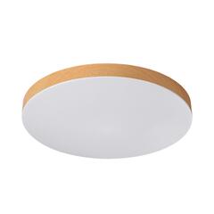 7761/24L MITRA LED SN Светильник пластик/белый/под дерево LED 24Вт 4000K D300 IP54 GAMMA