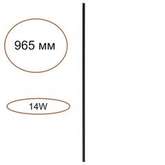 7155/100 HIGHTECH ODL26 Прямой элемент для инсталяции  черный/cиликон/металл IP20 LED 14W 491Лм 3000K 120° 24V FINO