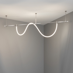 Трековый светильник Tau Flarity 4000K 27Вт 360° TR154-1-27W4K-PT. TM Maytoni