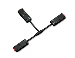 Коннектор питания T-образный для шинопровода Magnetic 220V GL1114 BK черный 250*150*18