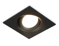 Светильник встраиваемый TN1144 BK черный IP44 GU5.3 95*95*38