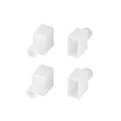 Заглушка WPH-FLEX-0612-SIDE WHITE с отверстием (Arlight, Силикон)