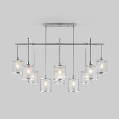 Умная потолочная люстра 60144/10 хром