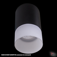 30410-9.5-001RT LED10W BK светильник точ. накладной