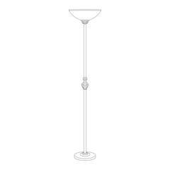 Citilux Латур CL413911 Торшер Бронза