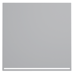 VLS000216 Клавиша для выключателя/переключателя одноклавишного с подсветкой, S70 (серый). (ТМ Maytoni)