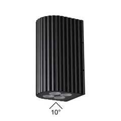 7127/14WL NATURE ODL25 681 светильник черный/металл IP54 LED 15W 10° 220-240V GLENN