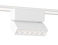Светильник светодиодный трековый для шинопровода Magnetic Ultra Slim GV1468 WH белый IP20 6W 4200K 48V 24° 122*26*80