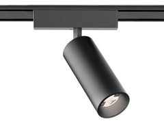 Светильник светодиодный трековый для шинопровода Magnetic Ultra Slim GV1522 BK черный IP20 18W 4200K 48V 24° D55*185