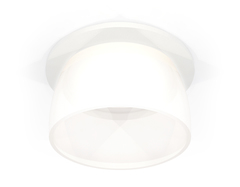 Комплект встраиваемого светильника с акрилом XC6512069 SWH/FR белый песок/белый матовый MR16 GU5.3 (C6512, N6258)