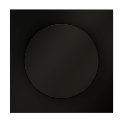 VLS002008 Накладка для светорегулятора поворотно-нажимного, S70 (черный матовый). (ТМ Maytoni)