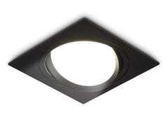 Светильник встраиваемый поворотный точечный TN51917 BK черный GX53 max 12W 115*115*23