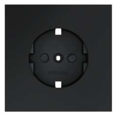 VLS000707 Накладка для розетки с заземлением и защитными шторками, S70 (графит). (ТМ Maytoni)