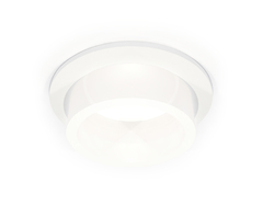 Комплект встраиваемого светильника с акрилом XC6512066 SWH/FR белый песок/белый матовый MR16 GU5.3 (C6512, N6248)