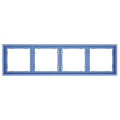 VLS100415 Рамка пластиковая VOLTUM S70 на 4 поста, (деним). (ТМ Maytoni)