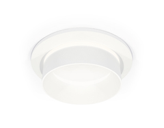 Комплект встраиваемого светильника с акрилом XC6512061 SWH/FR белый песок/белый матовый MR16 GU5.3 (C6512, N6228)