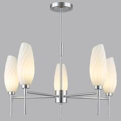 6519/5C MODERNI LN23 172 хром Люстра потолочная G9 5*40W 220V SHIVON