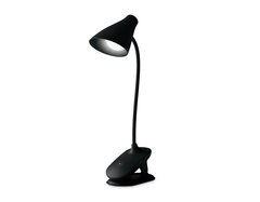 Светильник светодиодный настольный DE707 BK черный LED 3000-6000K 4W