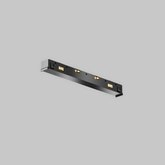Коннектор питания прямой Exility X, черный, TRA239PC-42B. TM Maytoni