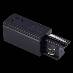 ST030.409.10R Правый Токоподвод для трехфазного шинопровода ST-Luce Черный