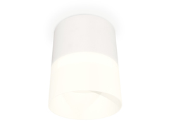 Комплект накладного светильника с акрилом XS8110002 SWH/FR белый песок/белый матовый GX53 (C8110, N8402)