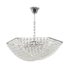 8377/5 NEOCLASSI LN хром/прозрачный, металл/хрусталь Люстра подвесная E27 5*60W 220V AMALIA