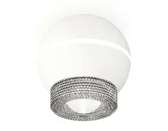 Комплект накладного светильника XS1101030 SWH/CL белый песок/прозрачный MR16 GU5.3 LED 3W 4200K (C1101, N7191)