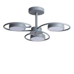 5658/36CL LEDIO LN23 065 серый Люстра потолочная LED 36W 3000-6000K 1840Лм 220V EVIN