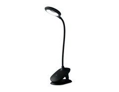 Светильник светодиодный настольный DE703 BK черный LED 3000-6000K 6W