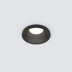 Встраиваемый точечный светодиодный светильник Mosy 3W 4200K черный 15269/LED