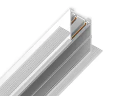 Шинопровод встраиваемый под ГКЛ 12,6мм Magnetic 220V GL1009 WH белый IP20 2000*62.5*56 (заглушки в комплекте)