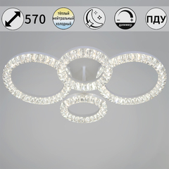 19847-0.3-04D WH светильник потолочный