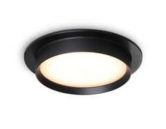 Светильник встраиваемый TN5227 BK черный GX53 D110*35