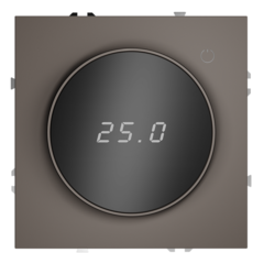 VLS070114 Терморегулятор электронный VOLTUM S70 с индикацией и датчиком, для теплого пола, (капучино). (ТМ Maytoni)