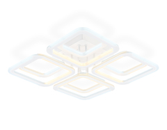 Светильник светодиодный потолочный FA8948/4+4 WH белый 101W 3000-6000K 485*485*120 (ПДУ ИК)