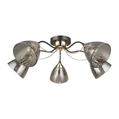 Потолочная люстра Arte Lamp LILY A4366PL-5BK, 5хE27
