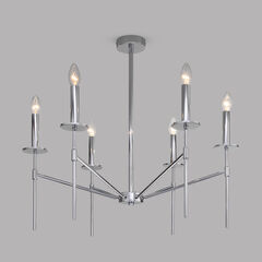 Умная потолочная люстра 60142/6 хром