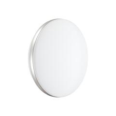 7625/ELN PALE SN 216 Светильник пластик/белый/серебристый LED 76Вт 3000/4000/6000K D500 IP43 CCT RINGO