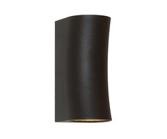 Настенный светильник уличный Дани черный w7*9 h15 Led 2*5W (3000K)