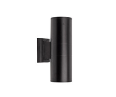 Настенный светильник уличный Авели черный d9 w15 h26 E27 2 *40W