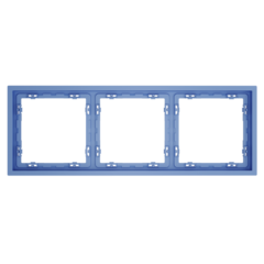 VLS100315 Рамка пластиковая VOLTUM S70 на 3 поста, (деним). (ТМ Maytoni)