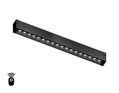 Светильник светодиодный диммируемый для шинопровода Magnetic 220V GL1312 BK черный IP20 15W 3000K-6400K 24° 342*25*42 (Без ПДУ)