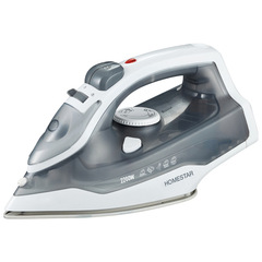 Утюг HomeStar HS-4011 серый  (2200Вт, пар, подошва нержавеющая сталь, антинакипь, капля стоп)